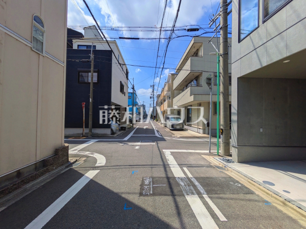 接道状況および現場風景 【名古屋市北区東水切町2丁目】 接道状況および現場風景 【名古屋市北区東水切町2丁目】
