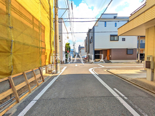 接道状況および現場風景 【名古屋市北区東水切町2丁目】 接道状況および現場風景 【名古屋市北区東水切町2丁目】