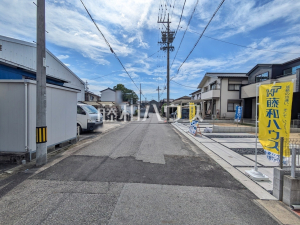 接道状況および現場風景