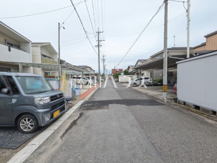 接道状況および現場風景 【春日井市気噴町北1丁目】/撮影日2026/06/09