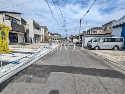 接道状況および現場風景 【春日井市気噴町北1丁目】/撮影日2026/07/16