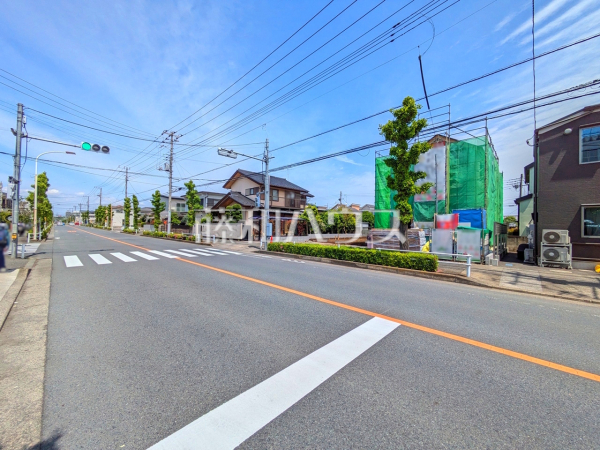 接道状況および現場風景 【東大和市南街3丁目】 接道状況および現場風景 【東大和市南街3丁目】