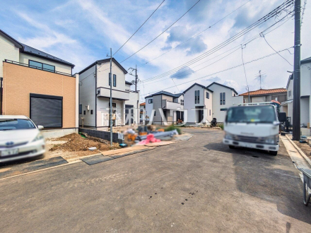 接道状況および現場風景 【新座市野火止3丁目】/撮影日2026/08/22
