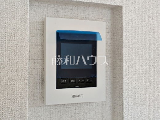 8号棟 TVモニター付インターホン 【新座市野火止3丁目】 防犯に役立つTVモニター付インターフォン