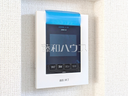 50号棟 TVモニター付インターホン 【新座市野火止3丁目】 防犯に役立つTVモニター付インターフォン/撮影日2026/08/24