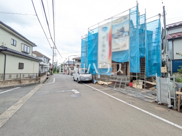 接道状況および現場風景 【八王子市大和田町7丁目】 接道状況および現場風景 【八王子市大和田町7丁目】