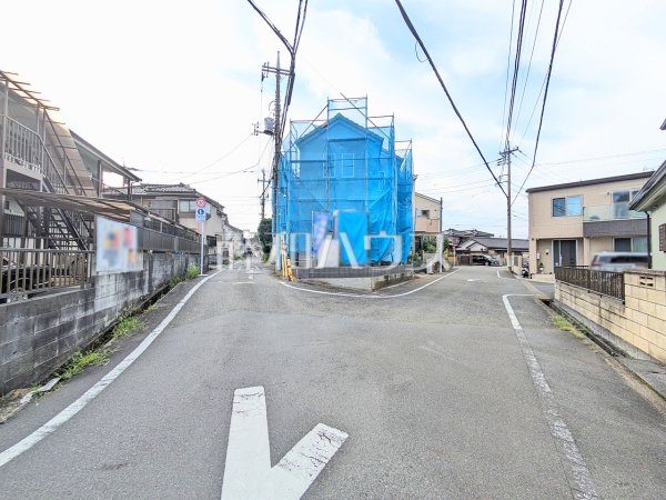 接道状況および現場風景 【八王子市大和田町7丁目】 接道状況および現場風景 【八王子市大和田町7丁目】