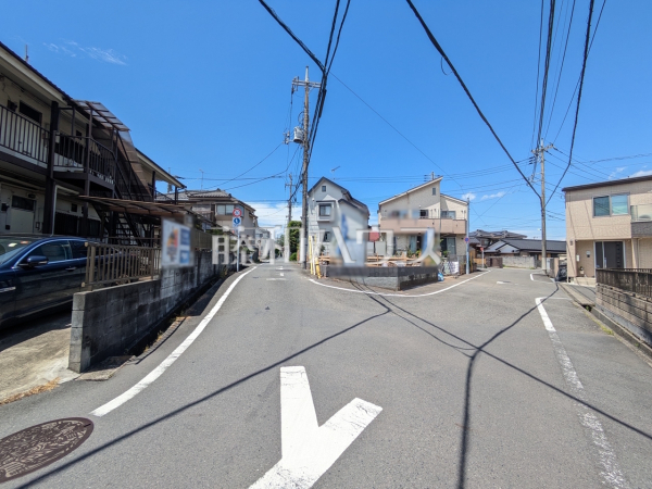 接道状況および現場風景 【八王子市大和田町7丁目】 接道状況および現場風景 【八王子市大和田町7丁目】