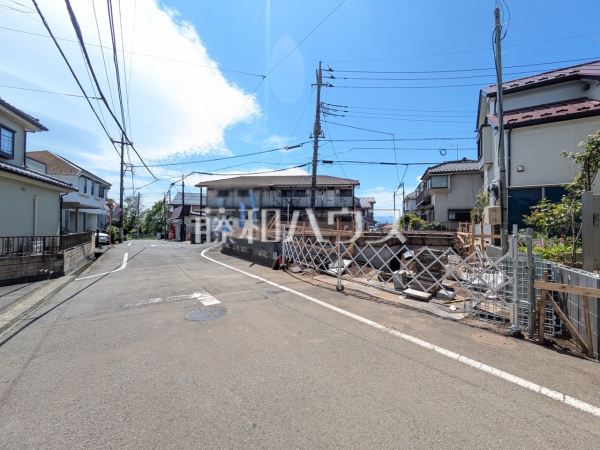 接道状況および現場風景 【八王子市大和田町7丁目】 接道状況および現場風景 【八王子市大和田町7丁目】
