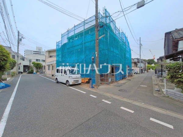 接道状況および現場風景 【練馬区田柄4丁目】 接道状況および現場風景 【練馬区田柄4丁目】