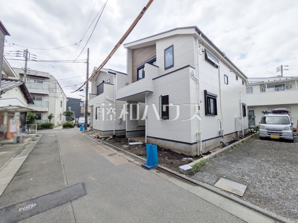 接道状況および現場風景 【練馬区田柄4丁目】 接道状況および現場風景 【練馬区田柄4丁目】