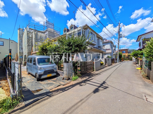 接道状況および現場風景 【立川市幸町3丁目】 接道状況および現場風景 【立川市幸町3丁目】
