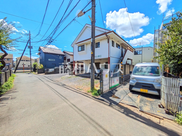 接道状況および現場風景 【立川市幸町3丁目】 接道状況および現場風景 【立川市幸町3丁目】