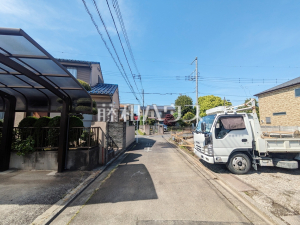 接道状況および現場風景