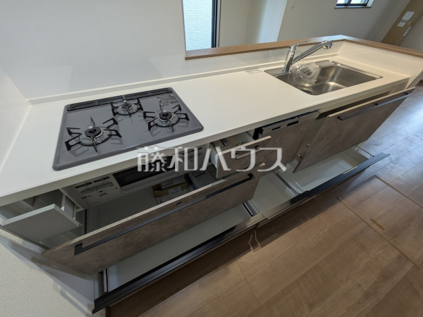 B号棟 キッチン収納 【三鷹市北野4丁目】 B号棟 キッチン収納 【三鷹市北野4丁目】