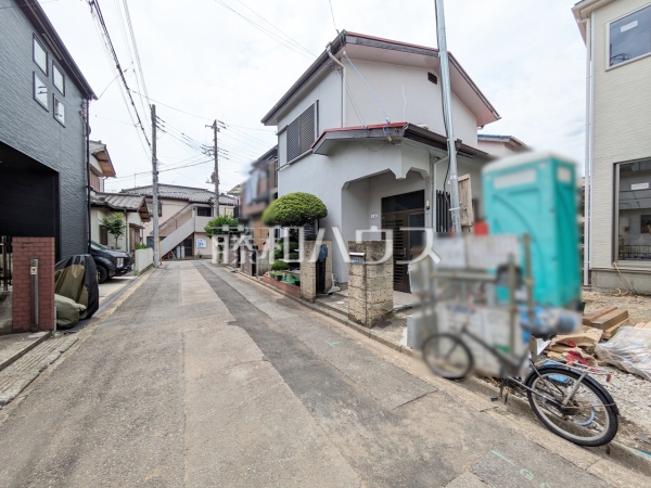 接道状況および現場風景 【朝霞市宮戸4丁目】 接道状況および現場風景 【朝霞市宮戸4丁目】
