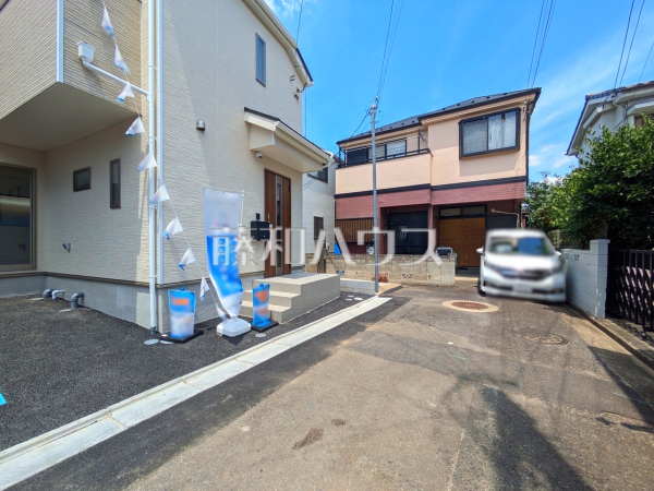 接道状況および現場風景 【朝霞市宮戸4丁目】 接道状況および現場風景 【朝霞市宮戸4丁目】