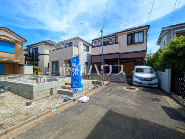 接道状況および現場風景 【朝霞市宮戸4丁目】 接道状況および現場風景 【朝霞市宮戸4丁目】