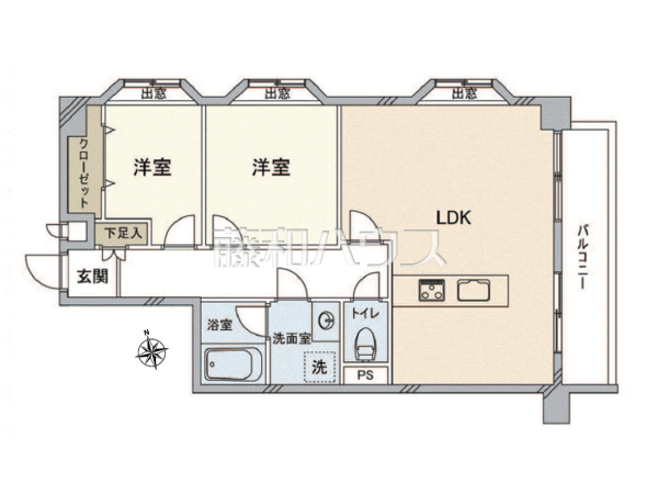 間取図 【オリエント丹野】 間取図 【オリエント丹野】