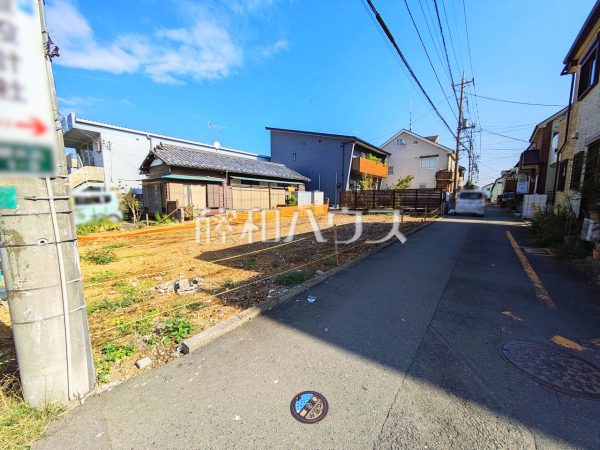 接道状況および現場風景 【新座市野火止1丁目】 接道状況および現場風景 【新座市野火止1丁目】