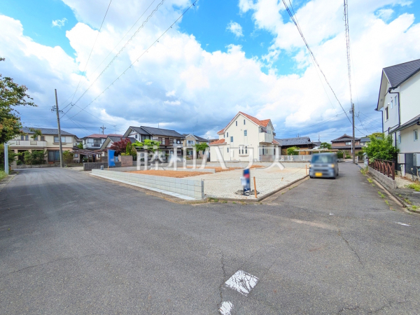 接道状況および現場風景 【春日井市東野町6丁目】 接道状況および現場風景 【春日井市東野町6丁目】