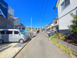 接道状況および現場風景 【春日井市東野町6丁目】 接道状況および現場風景 【春日井市東野町6丁目】