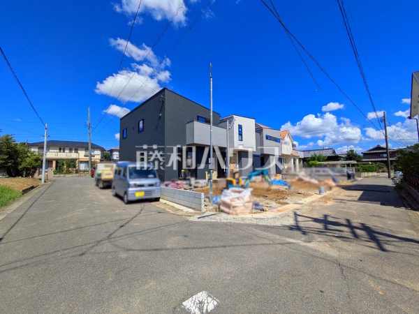 接道状況および現場風景 【春日井市東野町6丁目】 接道状況および現場風景 【春日井市東野町6丁目】