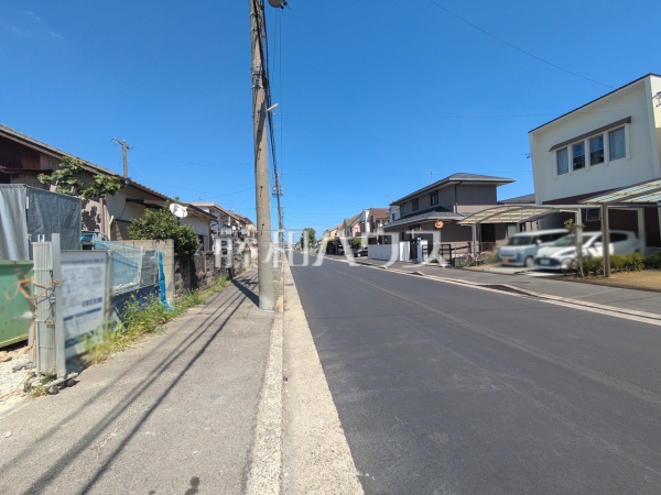 接道状況および現場風景 【春日井市前並町2丁目】 接道状況および現場風景 【春日井市前並町2丁目】