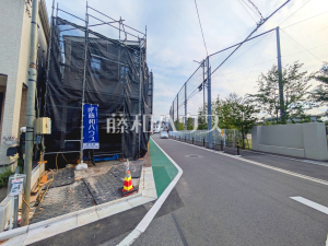 接道状況および現場風景