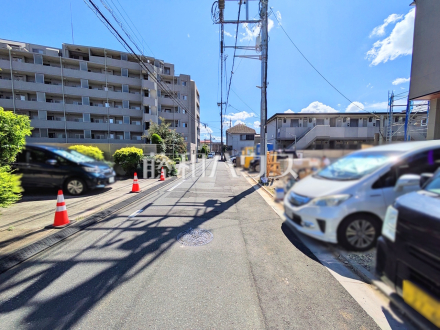 接道状況および現場風景 【練馬区南田中1丁目】/撮影日2026/09/14
