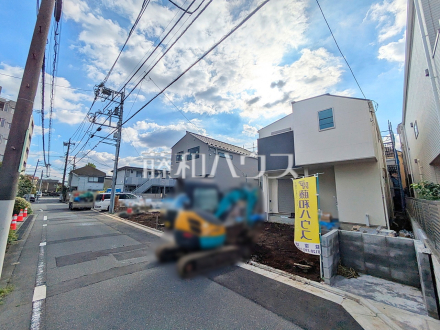 接道状況および現場風景 【練馬区南田中1丁目】/撮影日2026/09/17