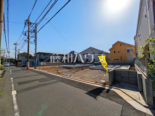 接道状況および現場風景 【練馬区南田中1丁目】