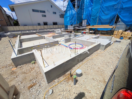 5号棟 外観/ここに住む方を想像して、着々と建築しております! 【練馬区南田中1丁目】/撮影日2026/08/08