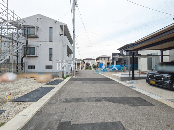 接道状況および現場風景 【春日井市気噴町4丁目】 接道状況および現場風景 【春日井市気噴町4丁目】
