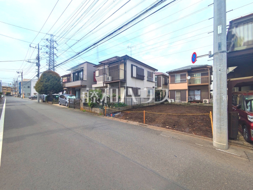 接道状況および現場風景 【八王子市高倉町】