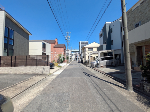 接道状況および現場風景 【名古屋市北区清水3丁目】 接道状況および現場風景 【名古屋市北区清水3丁目】