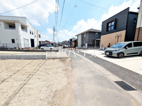 接道状況および現場風景 【春日井市町屋町】 接道状況および現場風景 【春日井市町屋町】