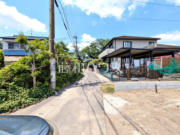 接道状況および現場風景 【春日井市町屋町】 接道状況および現場風景 【春日井市町屋町】