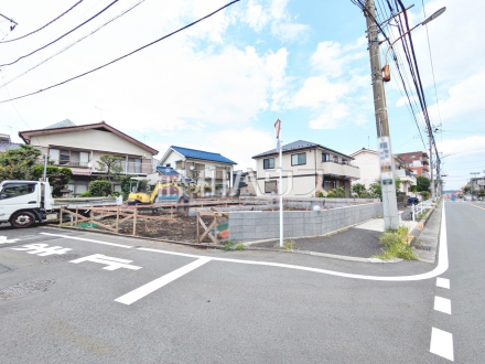 接道状況および現場風景 【八王子市上野町】/撮影日2026/07/27