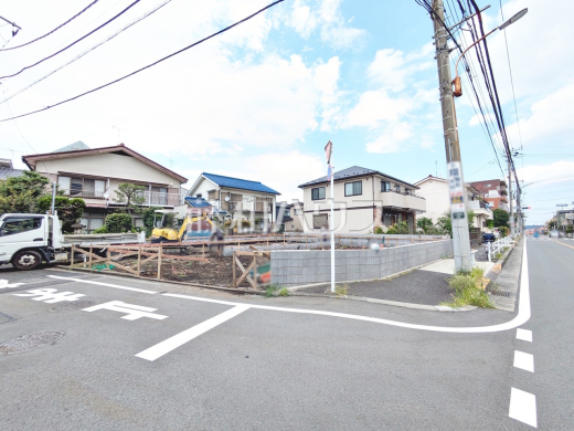 接道状況および現場風景 【八王子市上野町】
