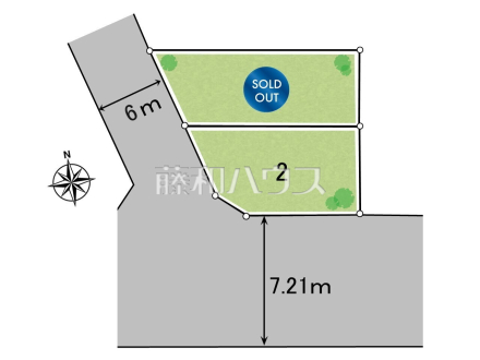 全体区画図 【八王子市上野町】