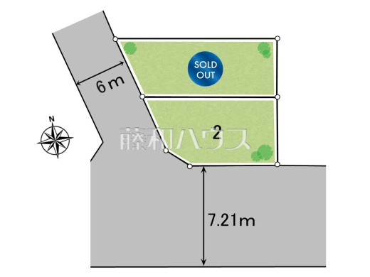全体区画図 【八王子市上野町】