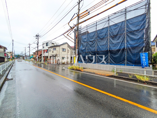 接道状況および現場風景 【八王子市上野町】