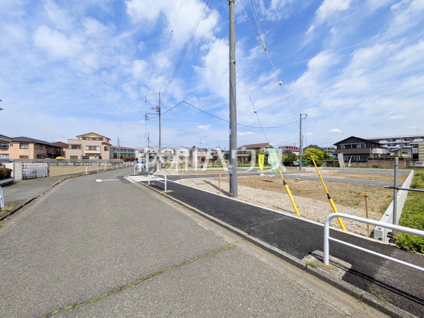 接道状況および現場風景 【府中市小柳町2丁目】 接道状況および現場風景 【府中市小柳町2丁目】