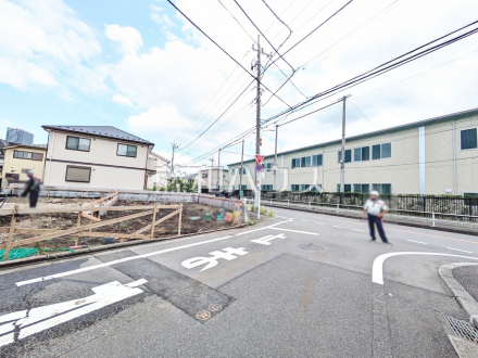 2号棟 接道状況および現場風景 【八王子市上野町】/撮影日2026/07/27