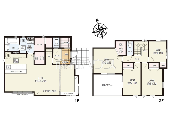 間取図 【所沢市大字牛沼】 間取図 【所沢市大字牛沼】