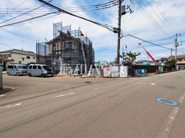 接道状況および現場風景 【所沢市大字牛沼】 接道状況および現場風景 【所沢市大字牛沼】