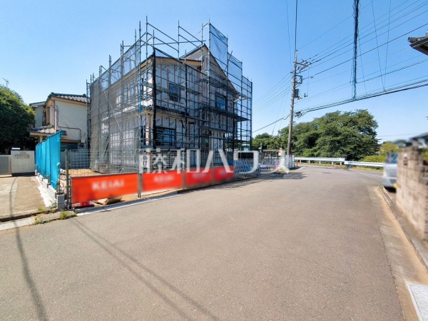 接道状況および現場風景 【所沢市大字牛沼】 接道状況および現場風景 【所沢市大字牛沼】