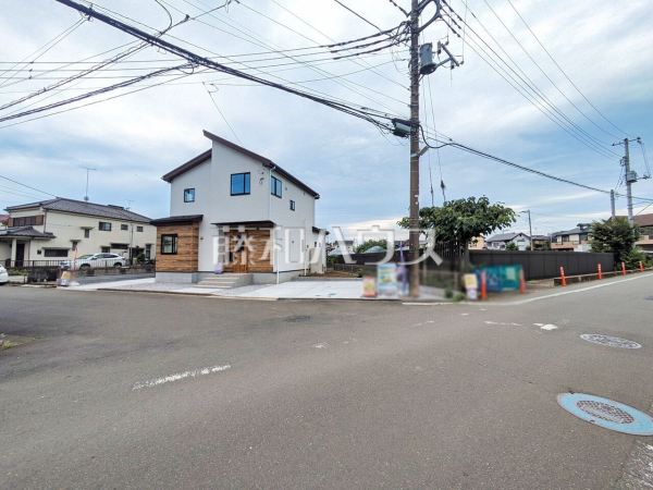 接道状況および現場風景 【所沢市大字牛沼】 接道状況および現場風景 【所沢市大字牛沼】