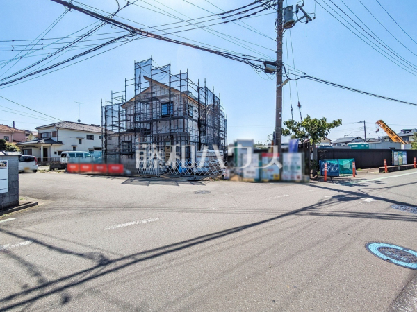 接道状況および現場風景 【所沢市大字牛沼】 接道状況および現場風景 【所沢市大字牛沼】